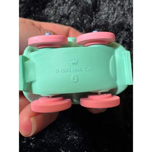 1998 Hallmark Keepsake Here Comes Easter Ornament Bunny & Chick Figurine - Picture 6 of 8